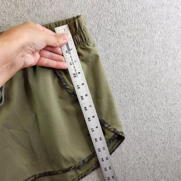 The North Face Shorts Womens M Green Class V Hiking Trails Trekking Climbing - Picture 7 of 15